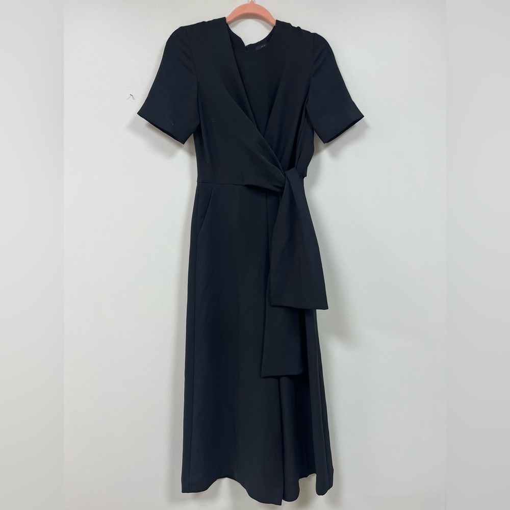 Cos minimalist black jumpsuit
